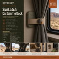 Orvessay™ SunLatch Curtain Tie Dock