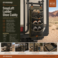Orvessay™ SnapLoft Ladder Shoe Caddy