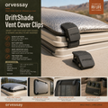 Orvessay™ DriftShade Vent Cover Clips